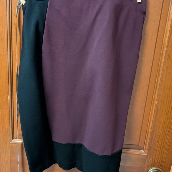 Women's color block skirt, size Large - Picture 2 of 5